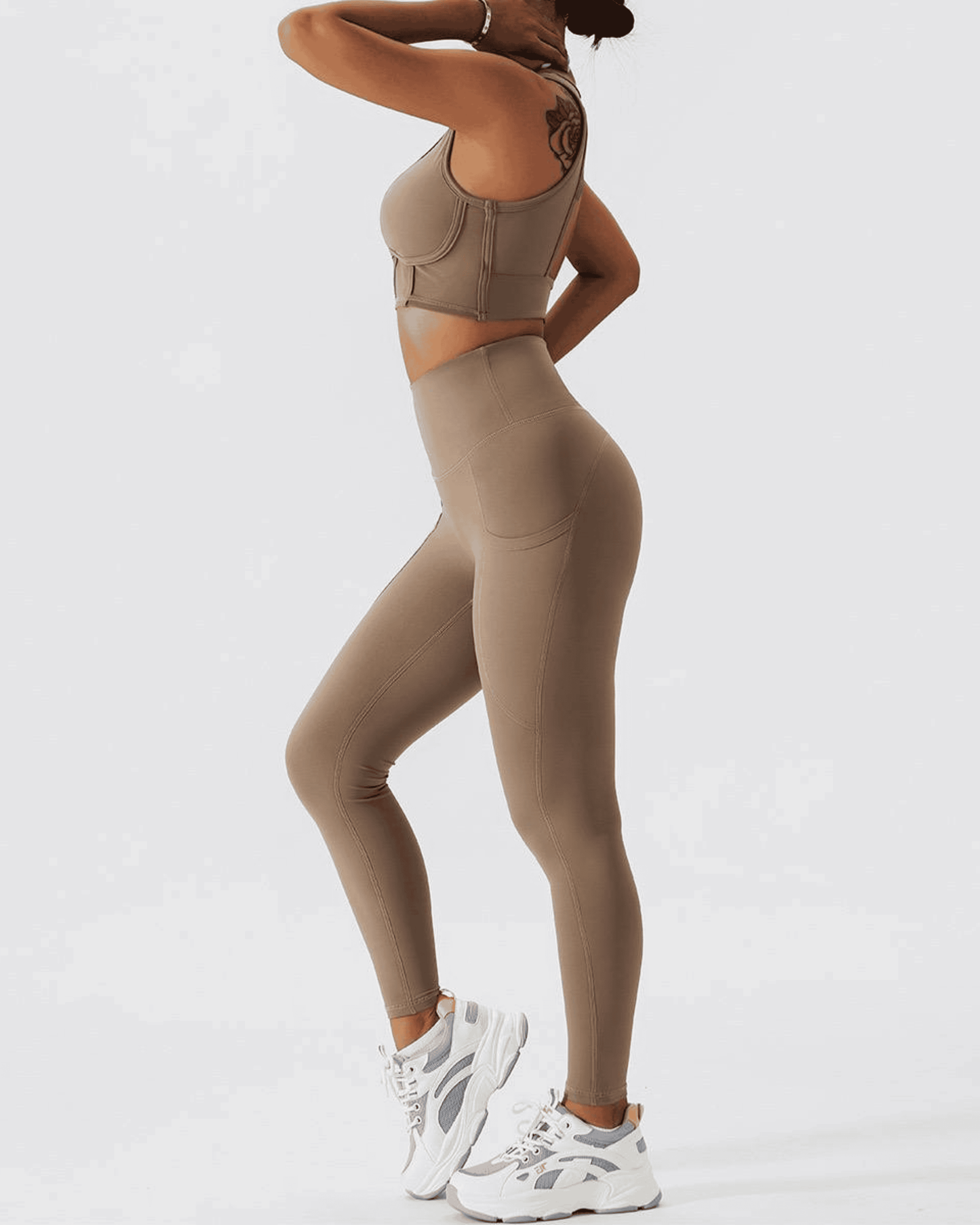 Yoga Set, Brown