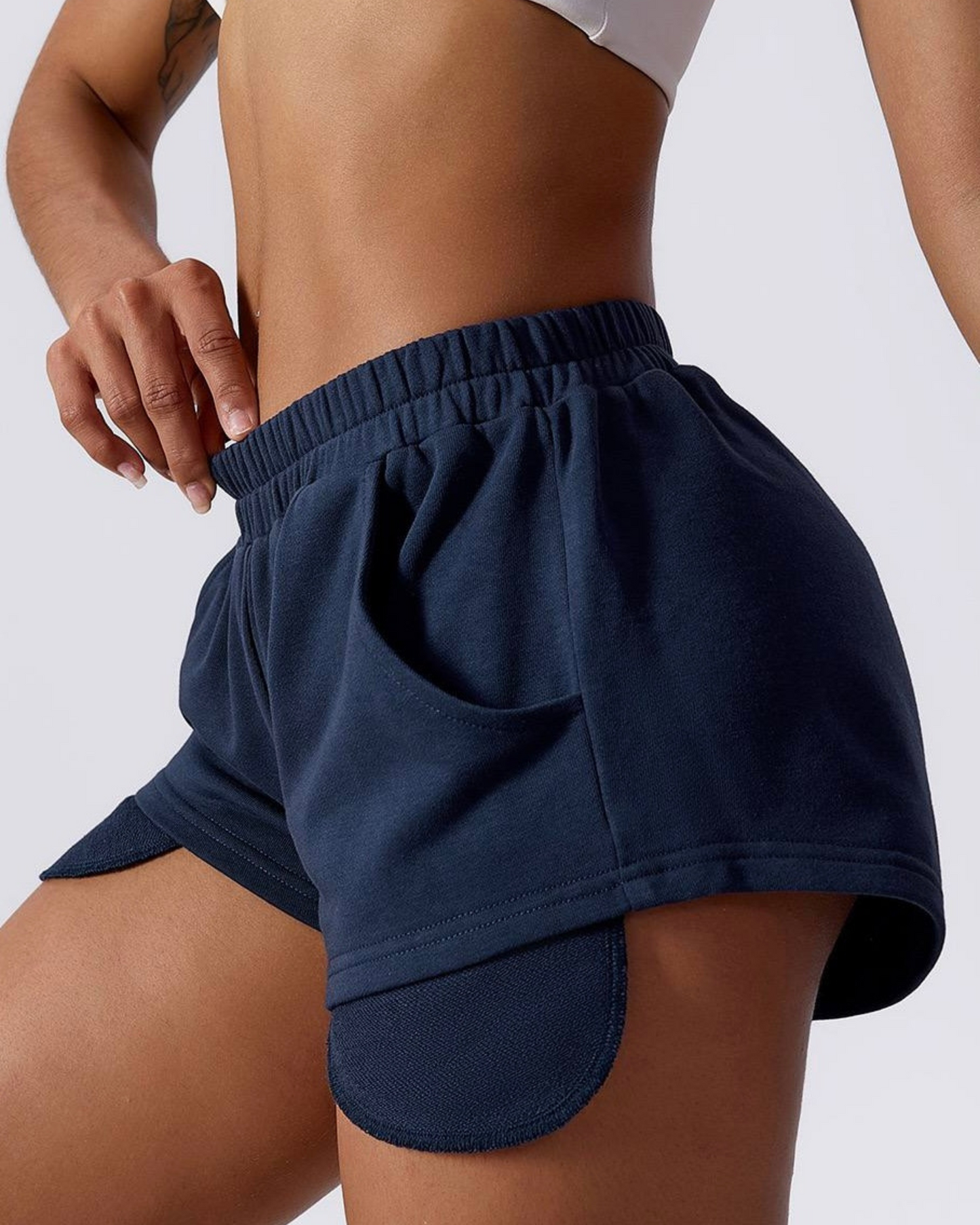 Functional Pocket Sports Shorts (Blue)